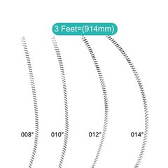 Dental Orthodontic Niti Open Coil Spring Diameter (008/010/012/014)*030 914mm