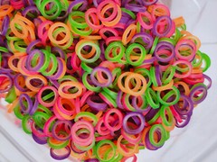 3.5OZ Dental Orthodontic Elastics Rubber Bands Ties Super Elastic Colorful 4Size