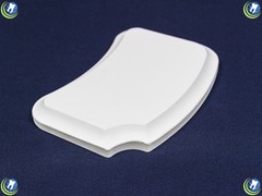 Dental Mini Porcelain Mixing Ceramic Watering Wet Tray Plate Smooth Well