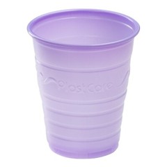 2000 PlastCare USA Purple Dental 5 Oz. Rinse Cups, Disposable Plastic Mouth Wash