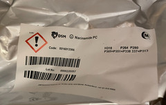 25kg 6.5 DSM GALLON Niacinamide USP-EP BB 7/2027 POWDER