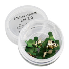 50Pcs Dental Matrix Bands PTFE Coat Non-Stick Sectional Contoured Metal Matrices